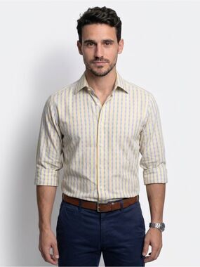 Posh Designs Bangkok Custom Tailored Men's Dress Shirt |Medium |Luxury Button Up